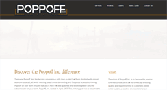 Desktop Screenshot of poppoffinc.com